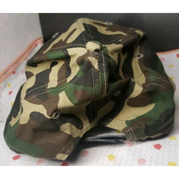 STANLEY Tools Green CAMO Camouflage Baseball TRUCKER Hat Cap Snap Back - Picture 3 of 6